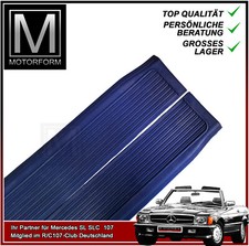 Mercedes SL SLC W107 Einstiegsleisten Schweller Einstiegleisten sill 107 BLAU