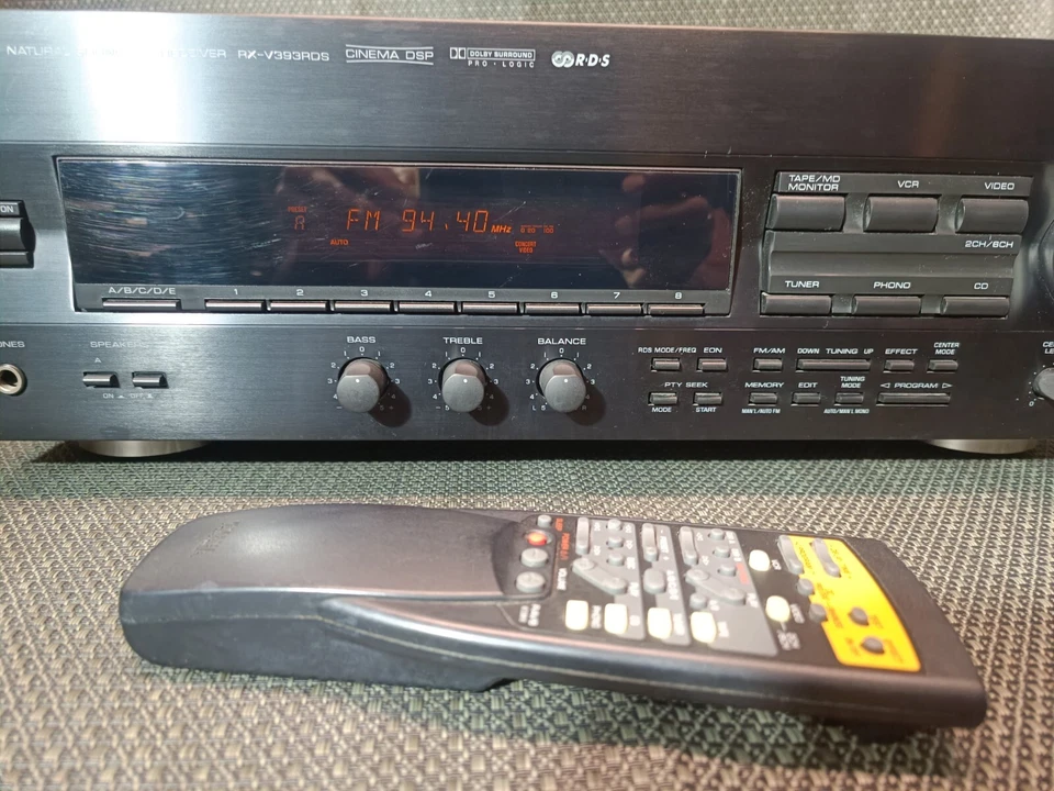 Yamaha RX-V393RDS Natural Sound AV Receiver Verstärker Cinema DSP Dolby Surround - Bild 3 von 4