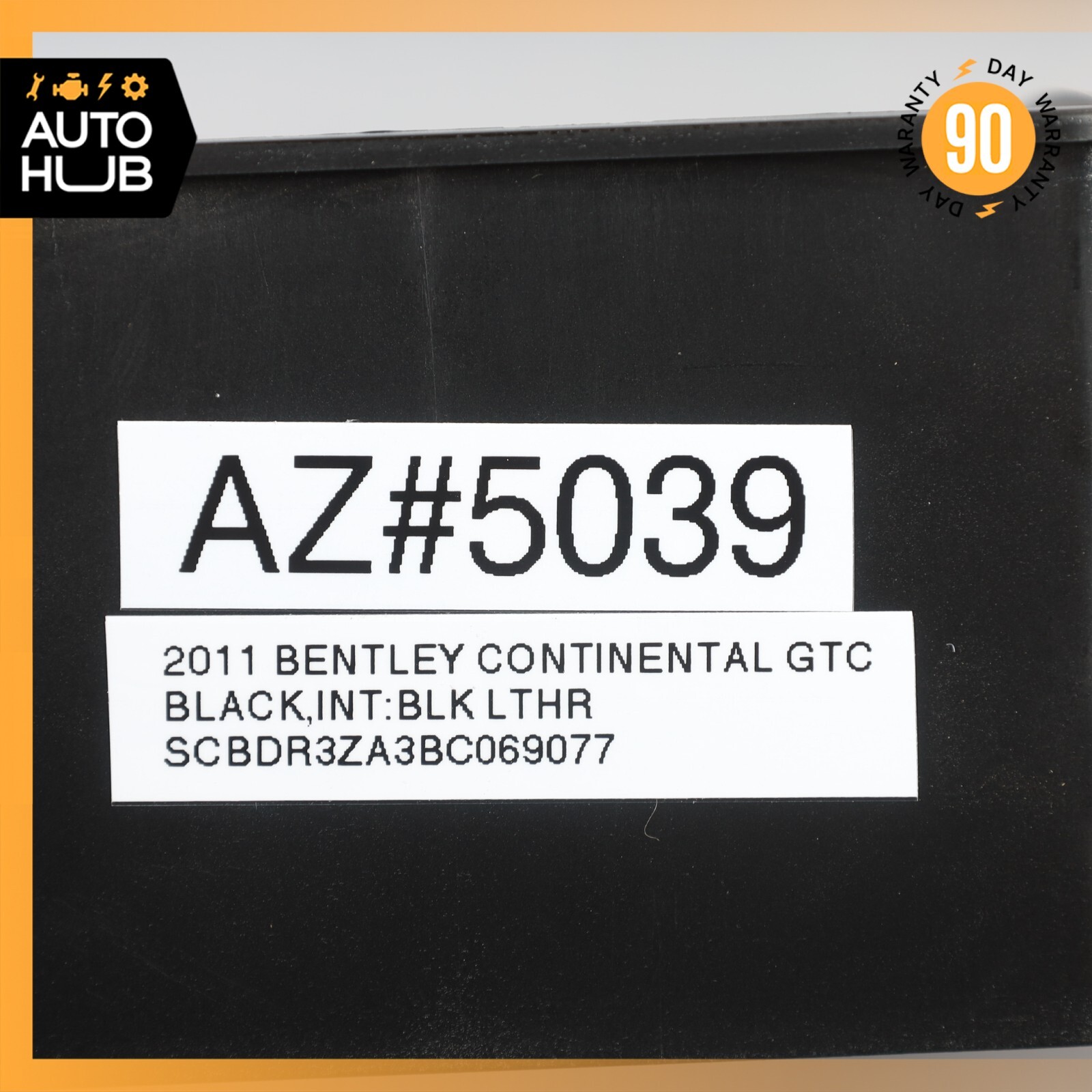 03-13 Bentley Continental GTC Instrument Cluster Speedometer Bezel Trim OEM