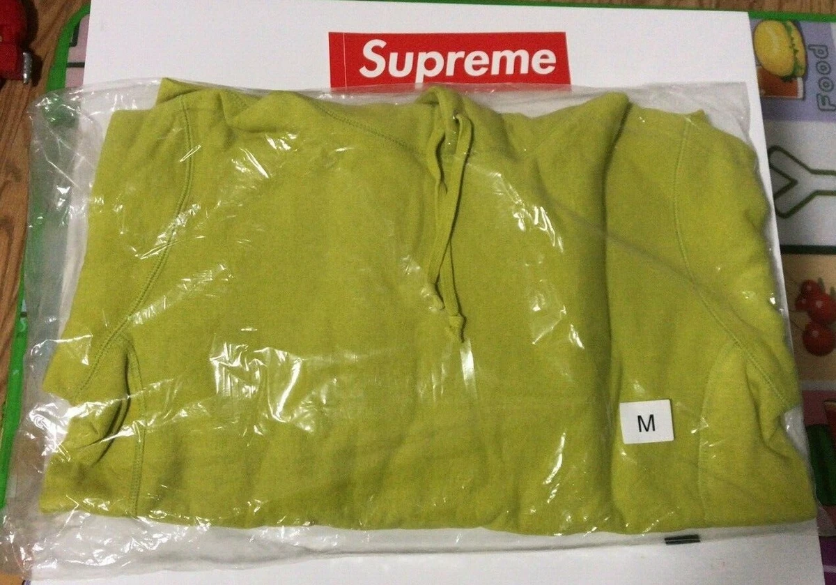Supreme Thrasher Boyfriend Hooded Sweatshirt Pea Green -Medium