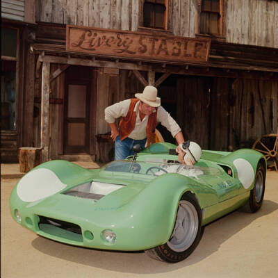 Dan Blocker and Huffaker-built Nickey Chevrolet Genie Mk10 RACING OLD PHOTO 13