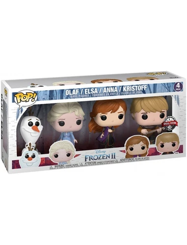 Funko Pop Disney Frozen 2 4-Pack Olaf Elsa Anna Kristoff VAULTED Special edition