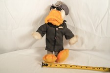 Vintage 1987 Commonwealth 12 Inch The Touchables Duck Detective Plush