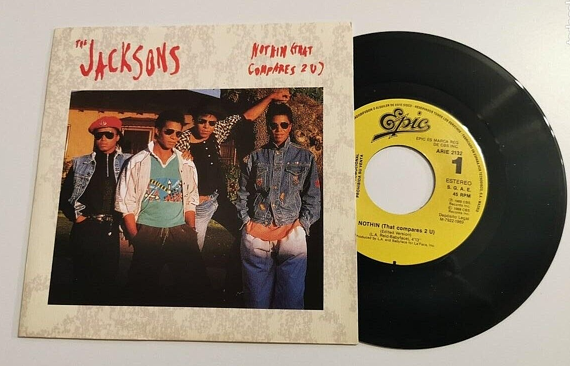 レア　Michael Jackson jackson5 8cm CD シングル THE JACKSONS Nothin JACKSON 5 MICHAEL JACKSON 7