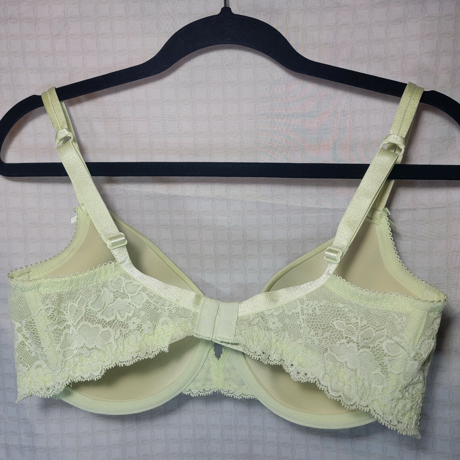 AMBRIELLE Mint Green padded underwire bra sz 36DD RN 93677 eBay