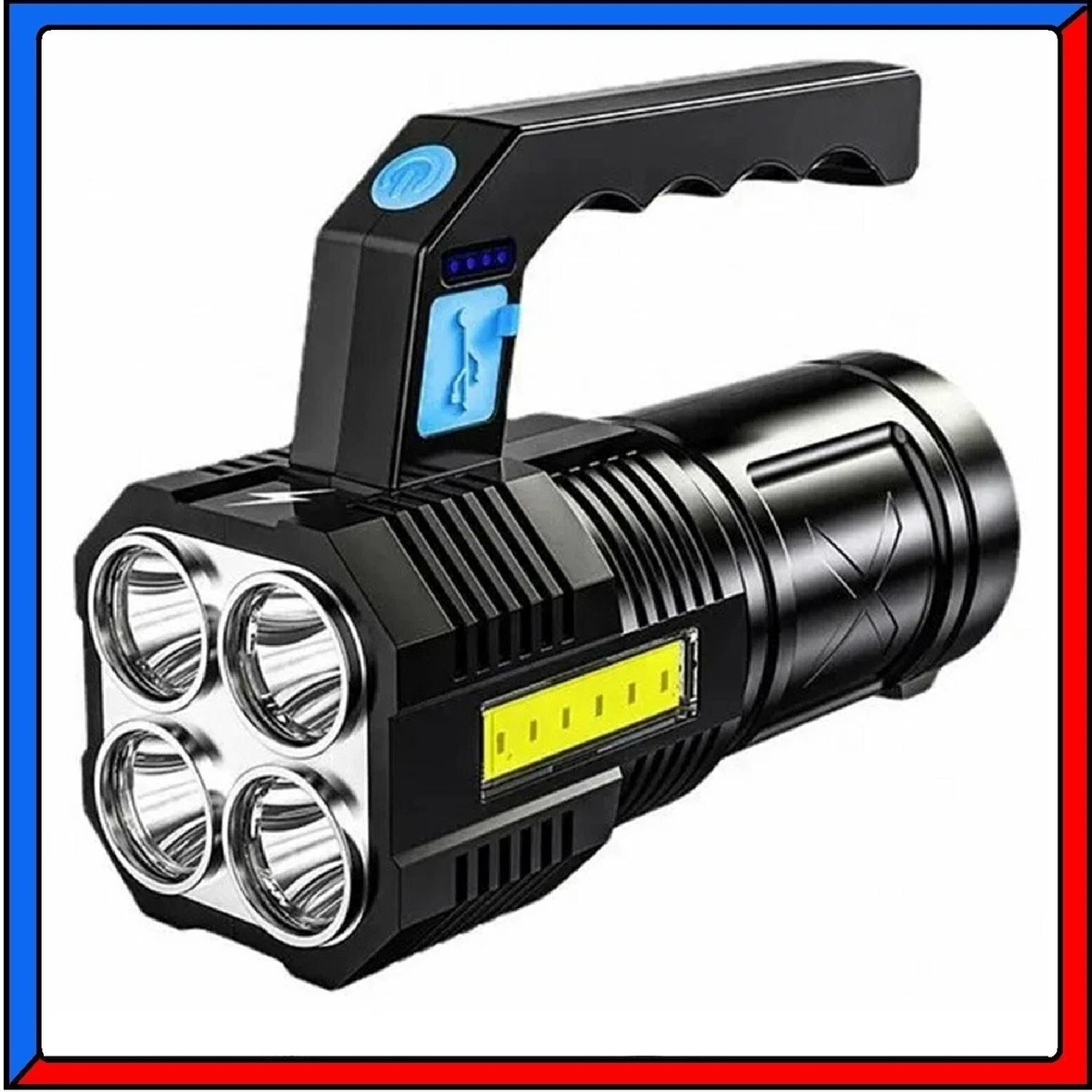 Luce Da Campeggio Ricaricabile USB-C Lampada Da Campeggio Ricaricabile 10000 MAh Con Treppiede - Impermeabile, Portatile, Per Escursioni E Lavoro Lampada Da Campeggio Con Treppiede