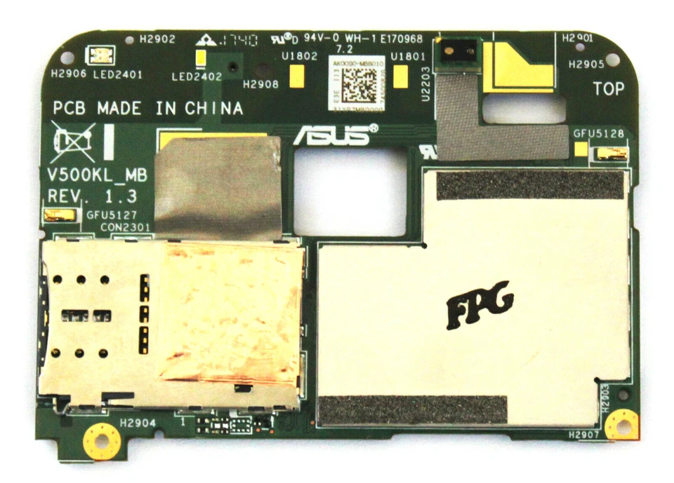 OEM VERIZON ASUS ZENFONE V LIVE V500KL A009 16GB LOGIC BOARD MOTHERBOARD - Image 2 of 2