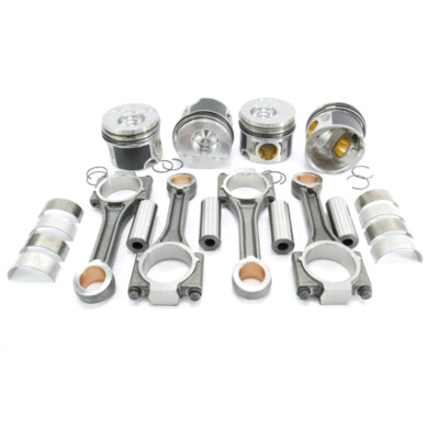 Piston set STD + connecting rods + connecting rod bearings for VW 1.9 TDI ARL BLT 038107065FQ Audi 