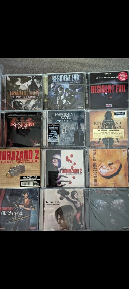 Resident Evil Official Soundtrack Ultimate Collection Capcom Biohazard CDs RARE - Image 3 of 4