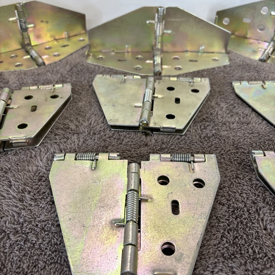 Lote de 8 bisagras de gabinete/mesa plegable nunca usadas Foto 2 de 4