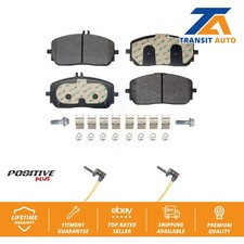 Front Semi-Metallic Brake Pads & Wear Sensor Kit For Mercedes-Benz GLE350 GLB250