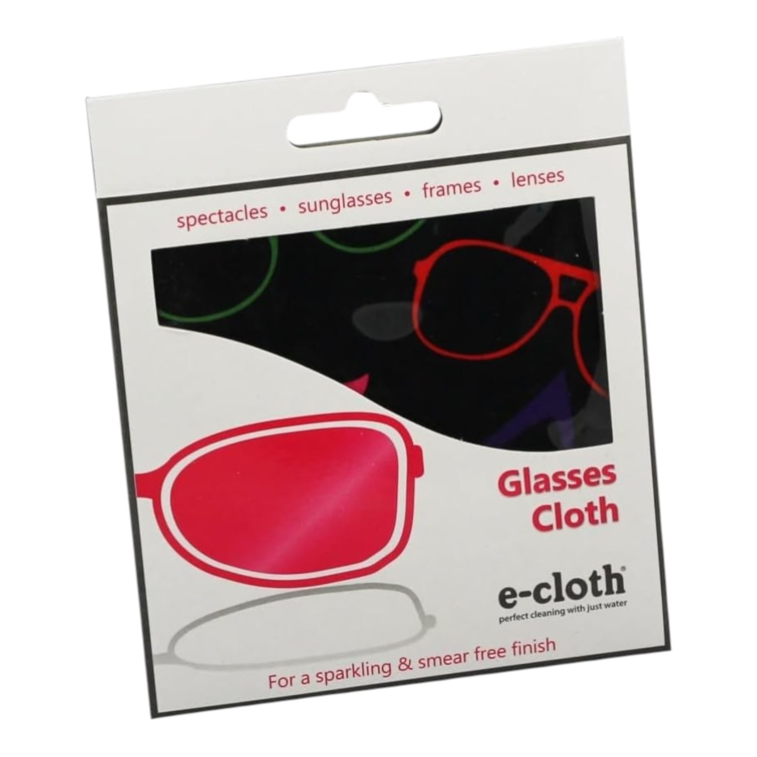 E-Cloth Microfiber Eyeglasses Cleaning Cloth Reusable Streak-Free Lens Cleaner