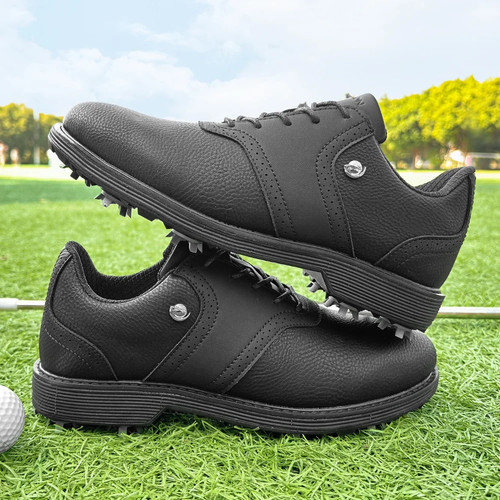 Spikes Golf Flache Schuhe Herren Wasserdicht Golf Turnschuhe Outdoor Wandern Schuhe - Bild 23 von 28