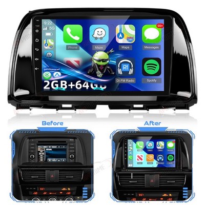 2+64GB Für Mazda CX5 CX-5 2012-2016 Autoradio Navigation Android 15 GPS Navi RDS
