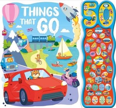 Sparkpool Things That Go (Kartonbuch) 50-button sound book