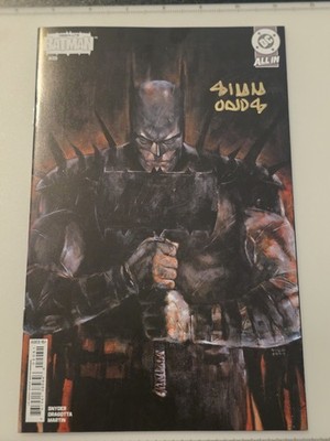 ABSOLUTE BATMAN #20 Signed MARK SIMMONS TRADE 1:25 W/COA