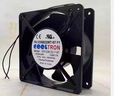 COOLTRON FA1238B22W7-97-Y1 12038 220V 0.20/0.17A 12CM Cooling Fan