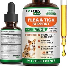 Flea Tick Prevention Support - Oral Flea Natural Control Treatment for Dogs...