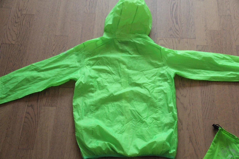 CMP Regenjacke, faltbar im Beutel, Winddicht wasserdicht, grün, Größe 164, TOP - Bild 4 von 4