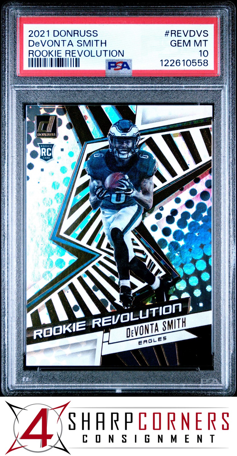 DeVonta Smith Panini Donruss Rookie Revolution #REVDVS Base