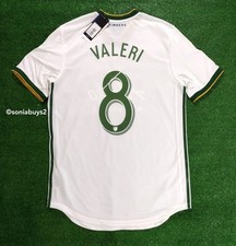 Adidas VALERI MLS Portland Timbers Away Authentic Soccer Jersey, CW5469, Sizes