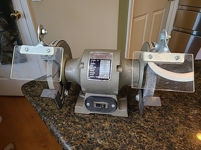 #ad Vintage Duracraft 1 3 HP bench grinder Block grinder Model 33 5 EUC 5quot; Wheels $56.25