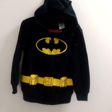 "Batman", Little Boys, Long Sleeved, Masked Hoodie