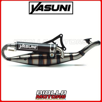 TUB902B AUSPUFF YASUNI R SCHWARZ YAMAHA AXIS 50CC AC HOMOLOGATA / APPROVED