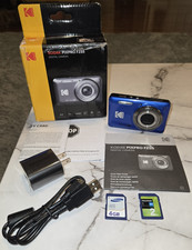 Kodak PIXPRO FZ55 Blue Digital Camera with 4GB  2GB SD