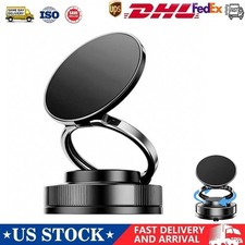 360 Vacuum Magnetic Phone Holder Adjustable Suction Cup Car Mount Foldable Stand