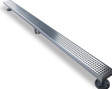 Neodrain 48-Inch Linear Shower Drain with Tile Insert Grate, Stainless Steel