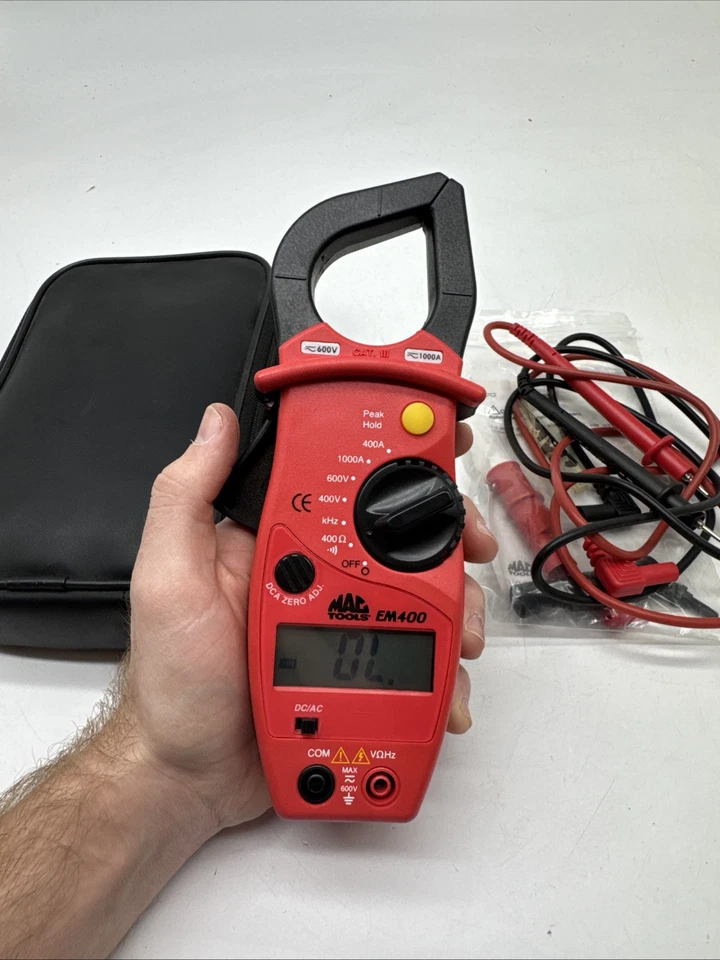 Mac Tools EM400, Multímetro Abrazadera Digital Inteligente. 22 Foto 2 de 4