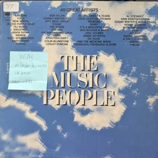 Various The Music People Vinyl Record VG/VG CBS 66315 1972