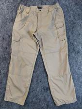 5.11 Tactical Series Pants Men 38x32 Tan Cargo Outdoor Hiking Workwear Tactical