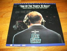 QUIZ SHOW 2-Laserdisc LD SET WIDESCREEN FORMAT EXCELLENT CONDITION VERY RARE 