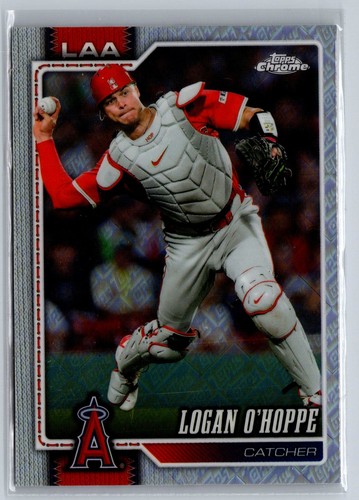2026 Topps Chrome Logofractor Logan O'Hoppe #97 card