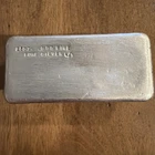 Vintage Circle City 25 oz Poured Silver Bar