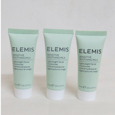 ELEMIS Sensitive Soothing Milk Lightweight Facial Moisturiser 15ml x 3 (45ml)