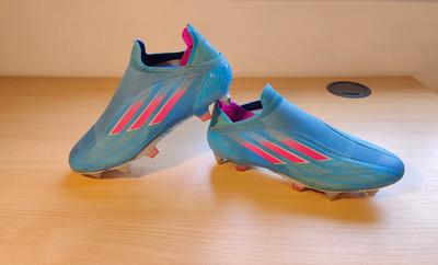 Adidas X Speedflow+ Soft Ground/SG Fußballschuhe UK 7 EU 40 2/3 Carbon Fiber