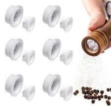 ROLMZJX Pepper Mill Replacement Parts,Salt And 29*29*11mm, White