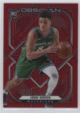 2020-21 Panini Obsidian Electric Etch Red Flood Josh Green #188 0ud4