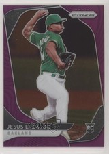 2020 Panini Prizm Tier II Purple Prizm Jesus Luzardo #104 1n0