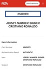Cristiano Ronaldo Signed Manchester United Jersey PSA Auth Soccer Framed — photo 4