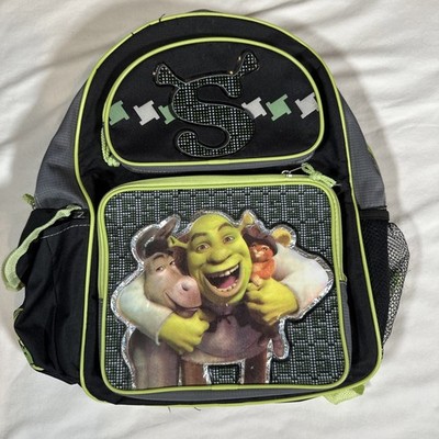 VINTAGE 2007 SHREK THE THIRD DREAMWORK SMALL BACKPACK Free Shipping i
