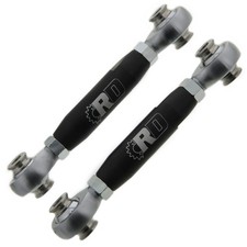 Sway Bar Links for Polaris RZR S 900 2017 2018 2019 Front Black by Race-Driven