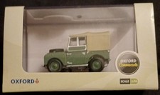 Oxford Diecast - 76LAN180001 - Land Rover Series 1 80” - Sage Green - 1.76 "OO"
