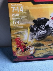 Vintage Sealed LEGO Ninjago 2518 Nuckals ATV 2011
