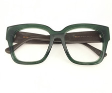 DIFF Eyewear Bella II GR QT 171 Green Front Snake Print Arms Sunglasses Frames