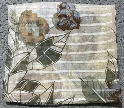 Monique Martin bunter Schal Blumenmuster Blattmuster 33'' x 34'' Ref00072