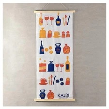 Kaldi Cotton Tenugui 35×90cm Japanese Hand Towel Novelty,100% Cotton